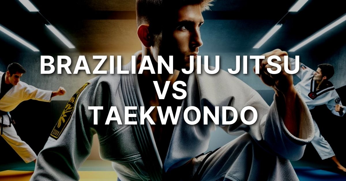 Brazilian Jiu Jitsu vs Taekwondo